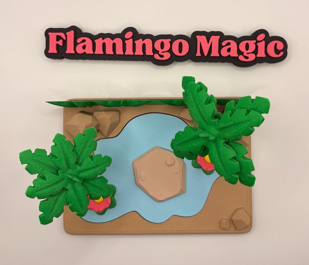 Flamingo Lagoon Playset