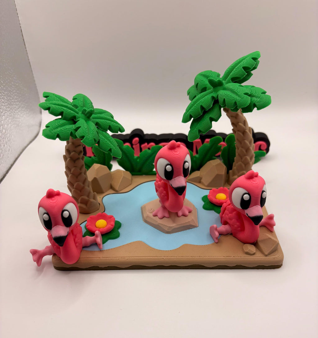 Flamingo Lagoon Playset