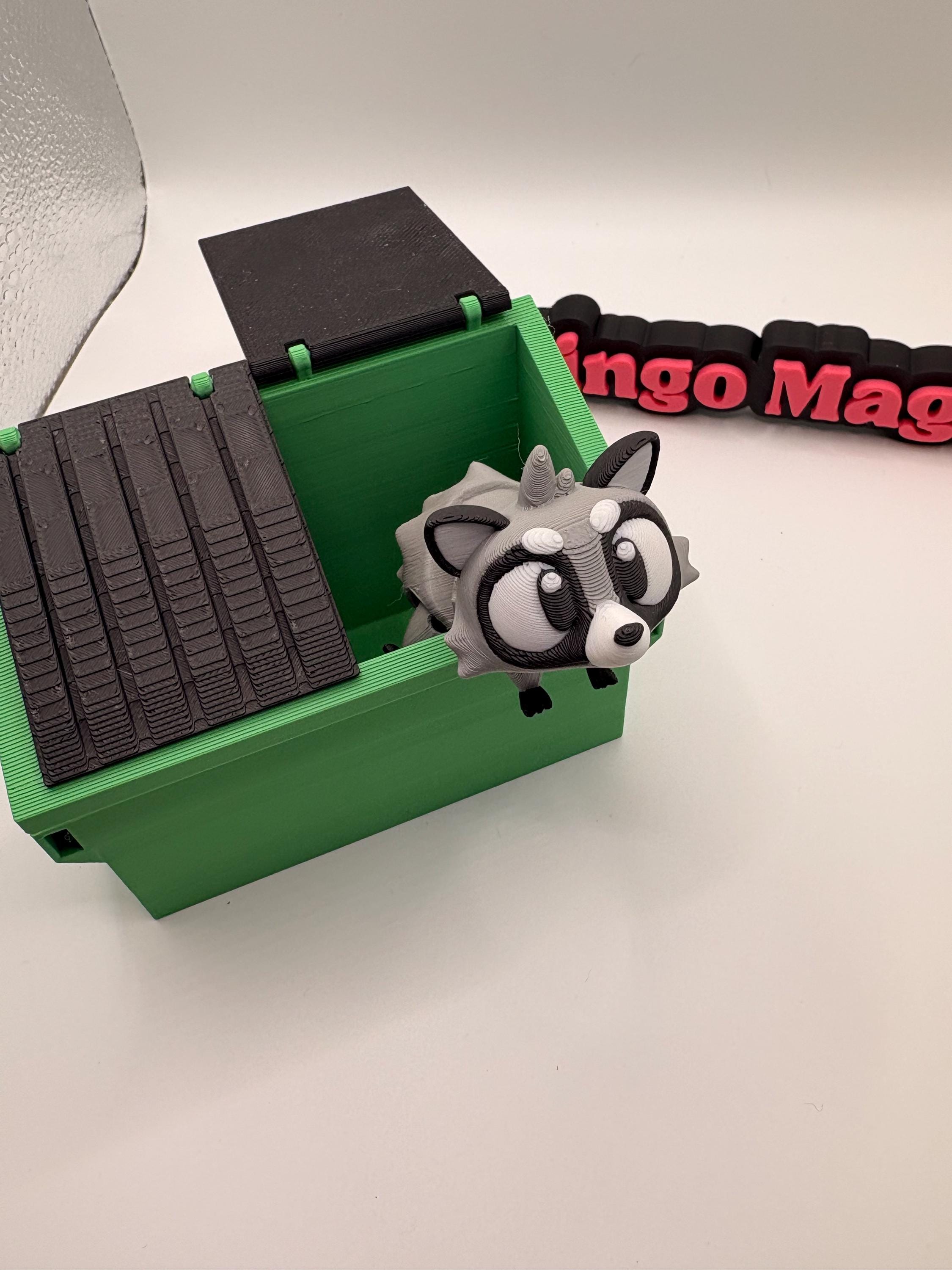 Trash Panda Dumpster Set