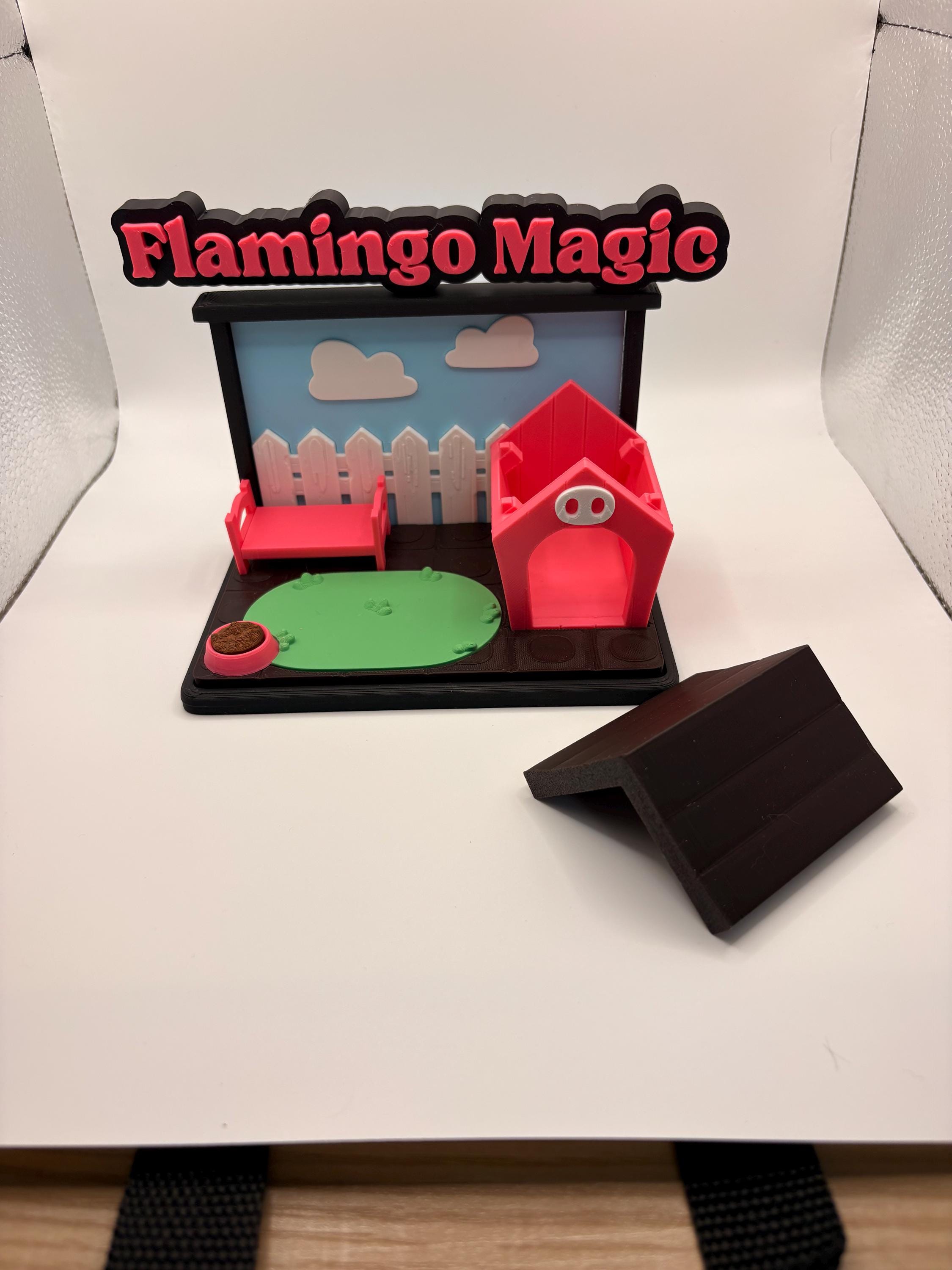 Pig Barn Tank Playset • 3D Printed Mini Farm Scene • Cute Pig Figurines • Tank + 2 Pigs or Pigs Only • Farm Decor Gift