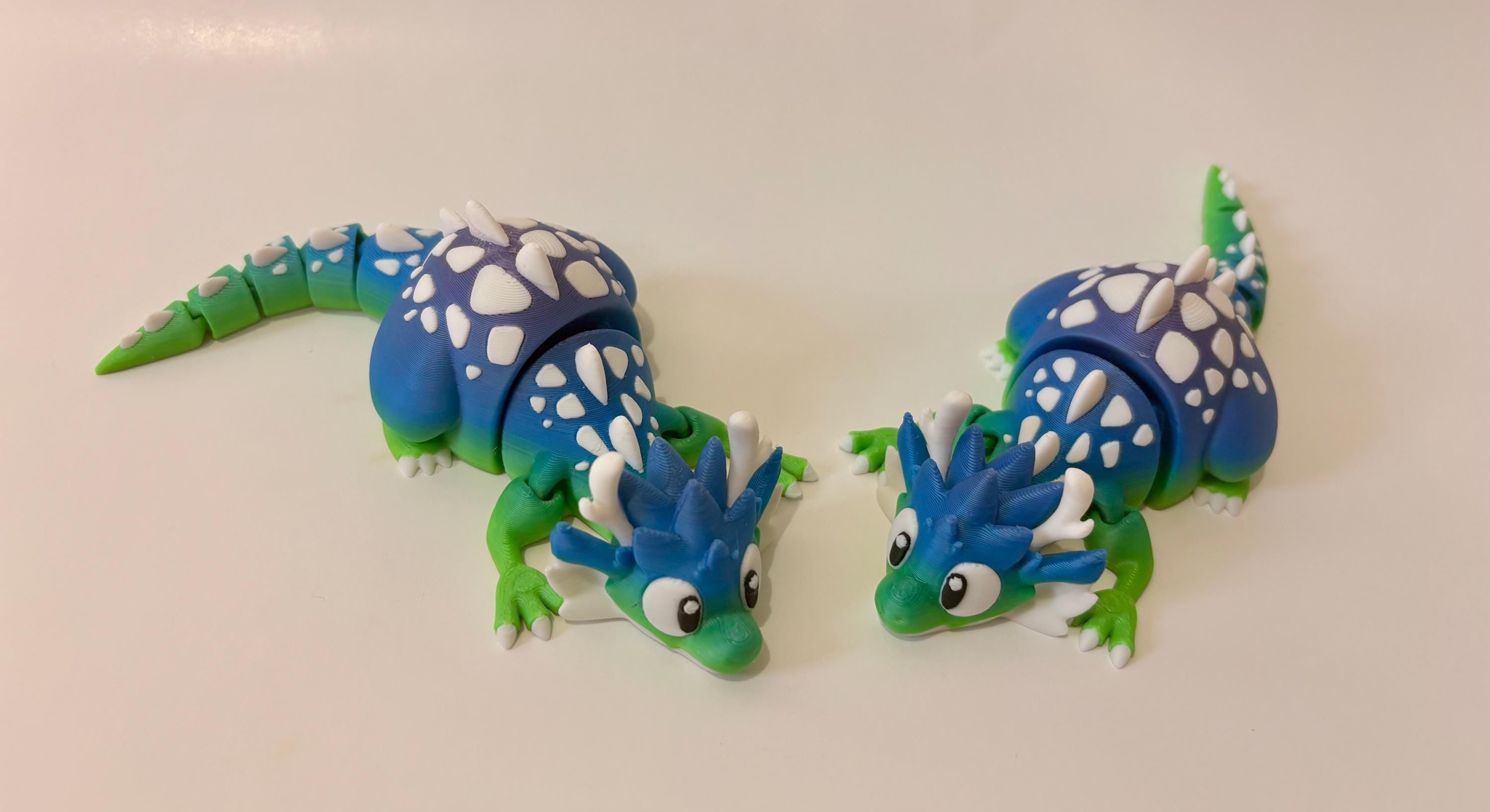 Dragons – Articulated 3D Printed Fantasy Figurines- Limited Edition
