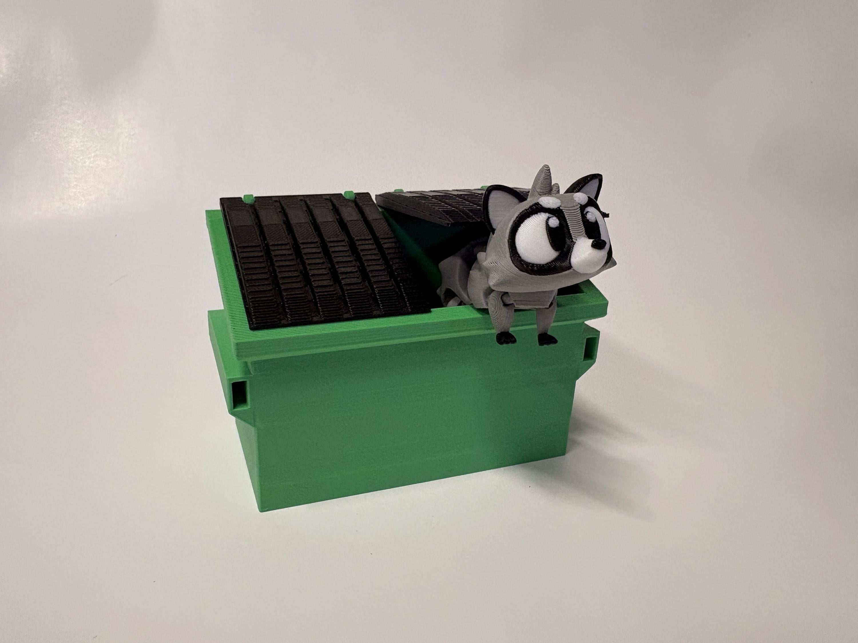 Trash Panda Dumpster Set