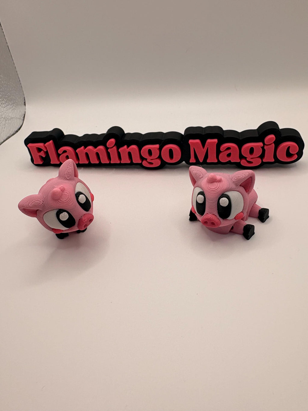 Pig Barn Tank Playset • 3D Printed Mini Farm Scene • Cute Pig Figurines • Tank + 2 Pigs or Pigs Only • Farm Decor Gift