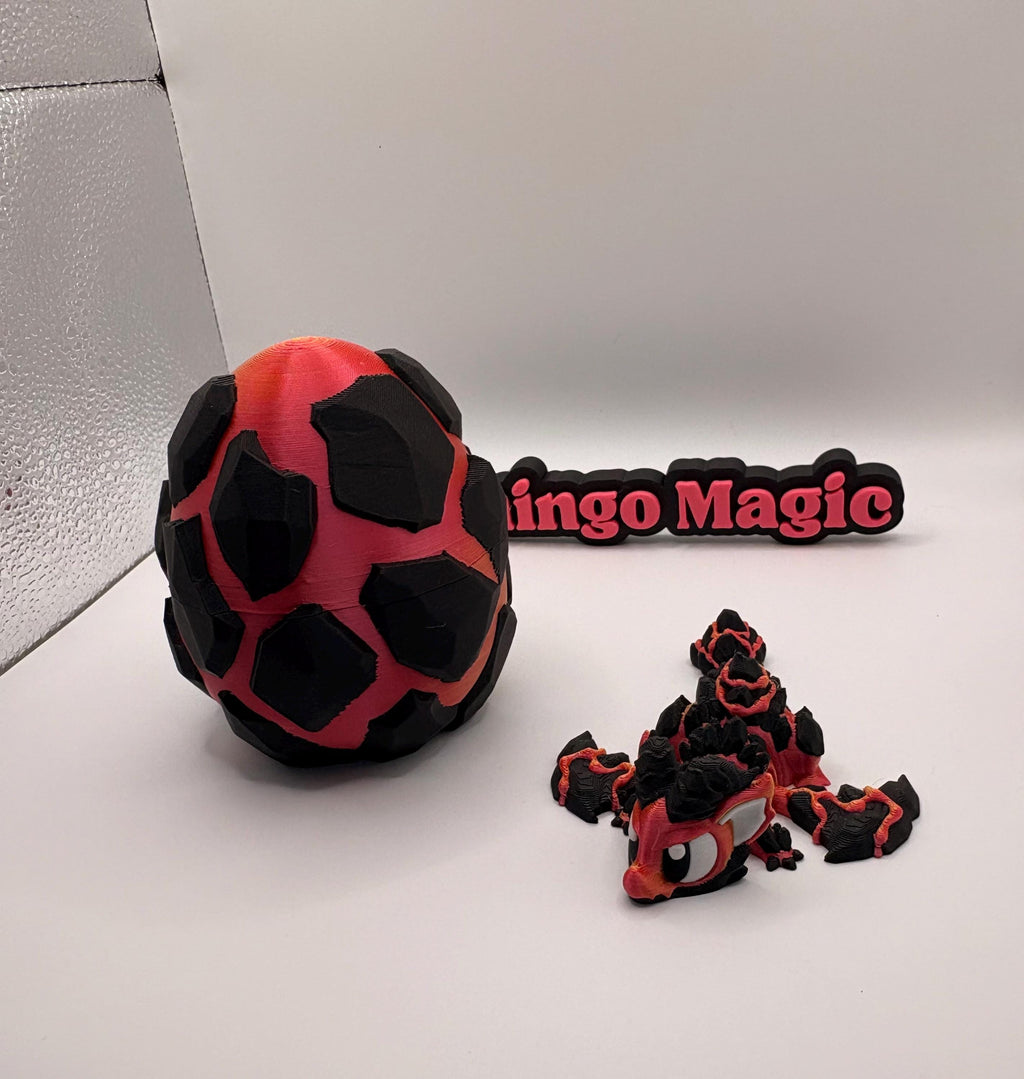 Lava Flow Dragon & Egg