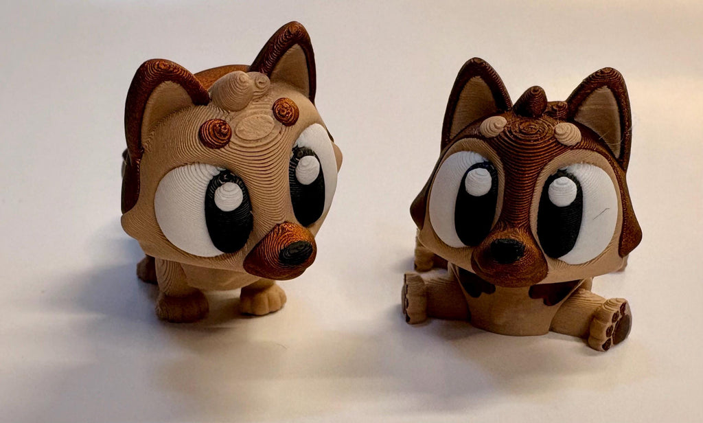 PocketPets – Mini 3D Printed Articulated Animals – Fidget Desk Companions