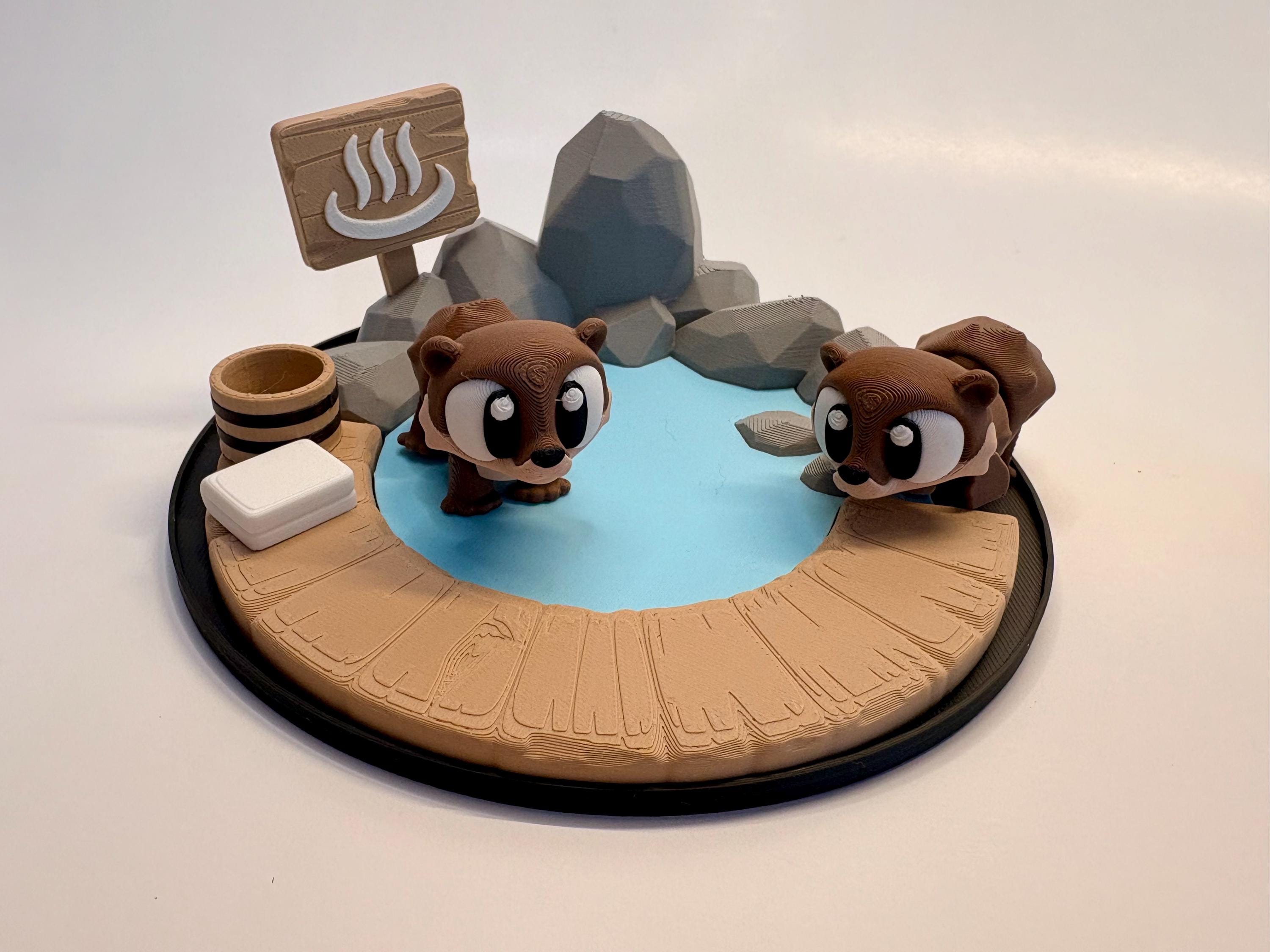 Otter Hot Spring Playset