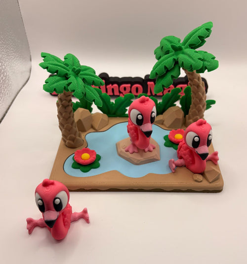 Flamingo Lagoon Playset