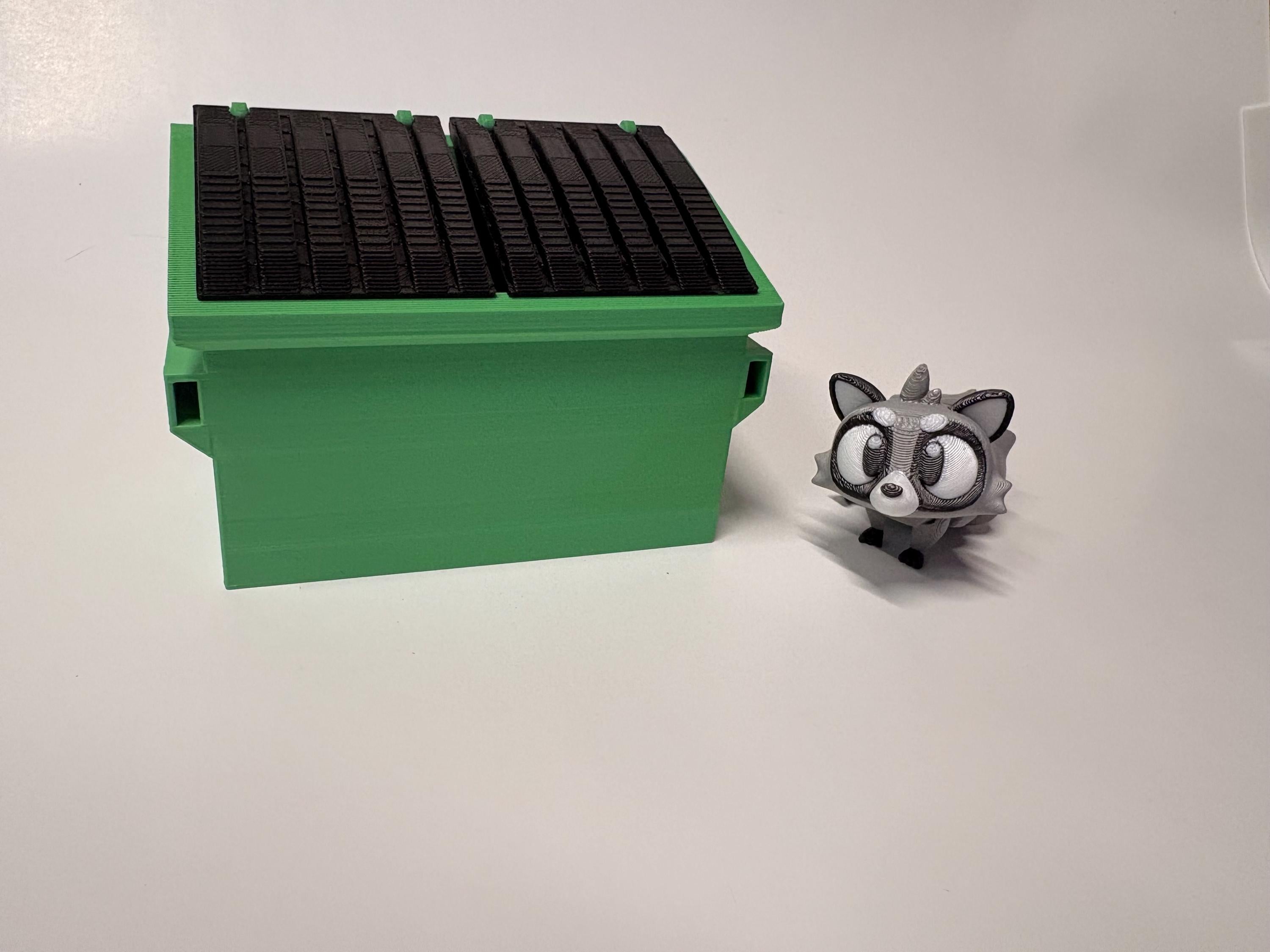 Trash Panda Dumpster Set