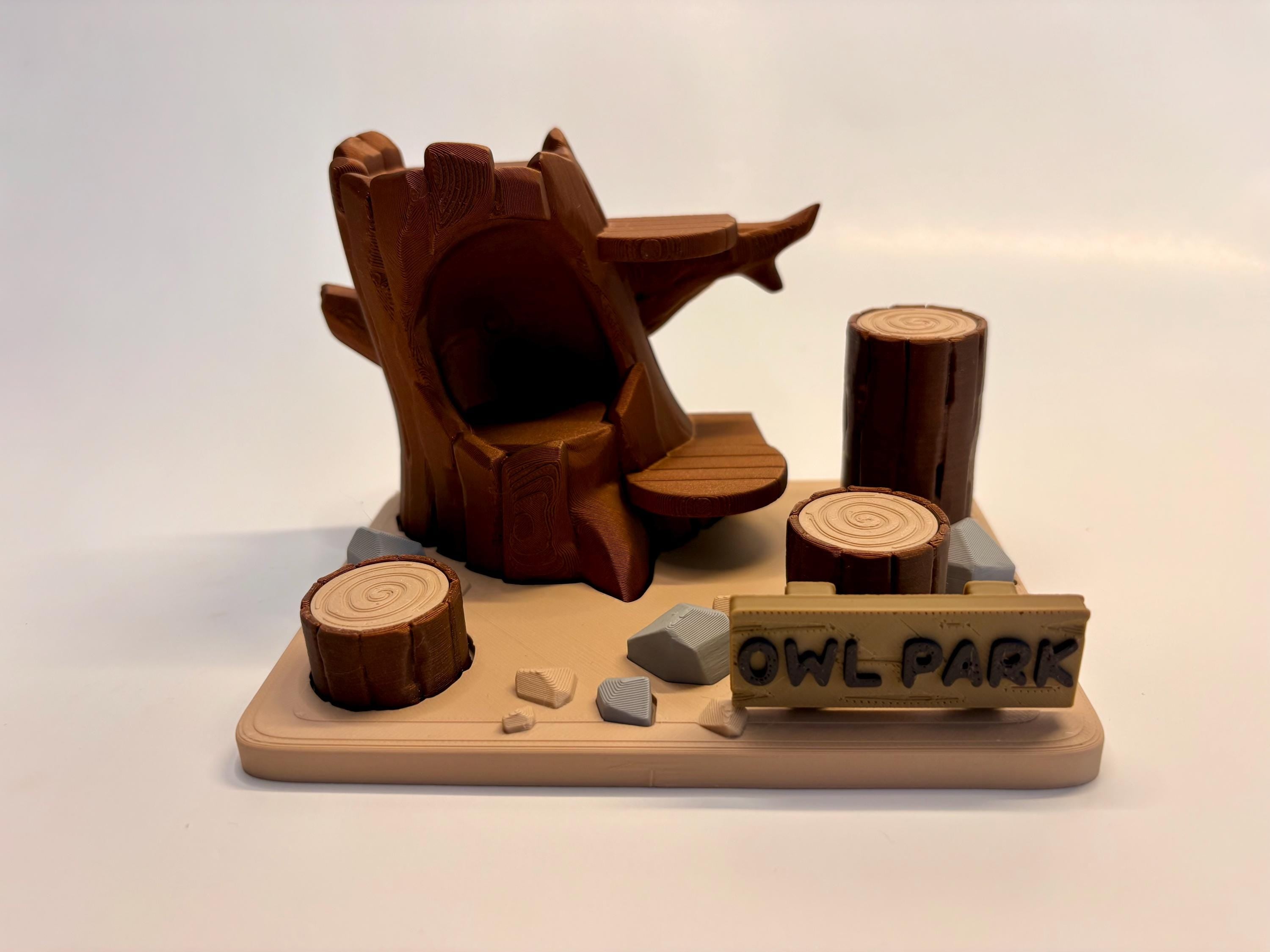 3D Printed Mini Playset Diorama – Desk Pet Accessories for Articulated Pets, Dragons, Dinos & Collectibles