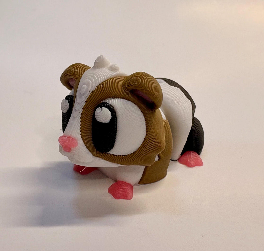 3D Printed Hamster Cage Diorama, Cute Hamster Mini Scene, Desk Decor, Animal Lover Gift, Mini Pet Habitat, Kawaii Room Decor