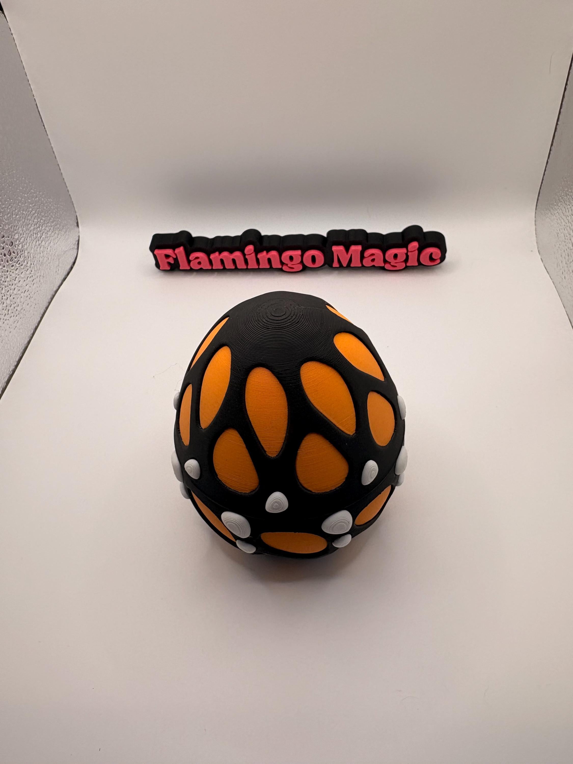 Monarch Butterfly Dragon • 3D Printed Fantasy Figurine • Collectible Dragon Statue • Monarch Egg Dragon • Unique Gift for Dragon Lovers