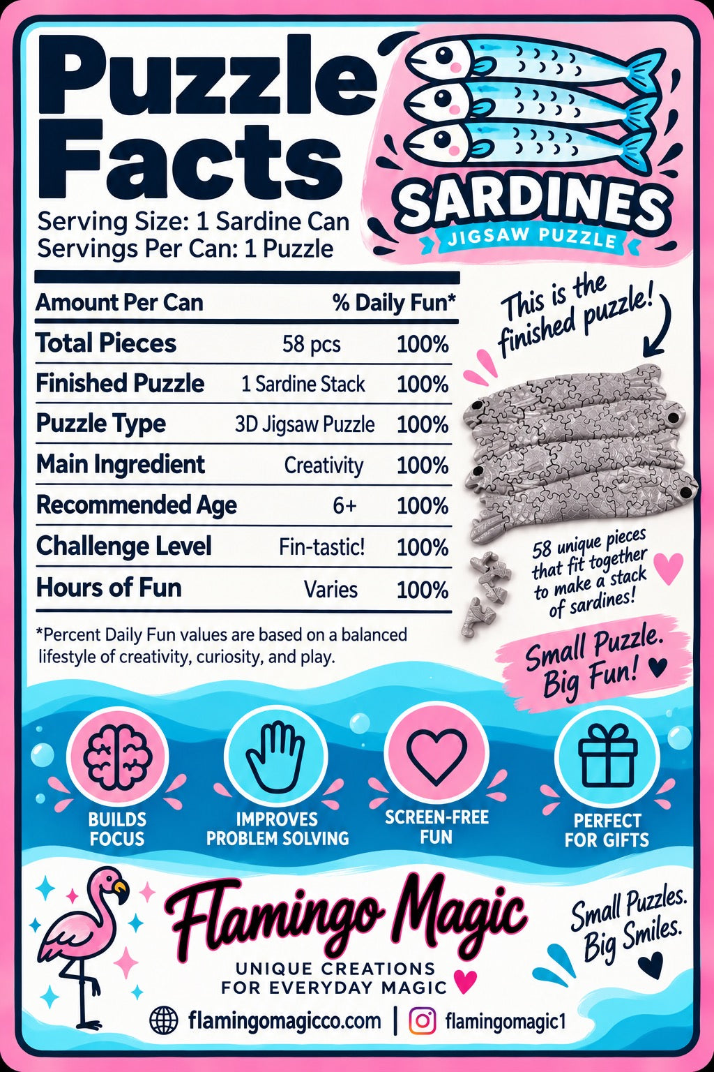 Sardine Jigsaw Puzzle