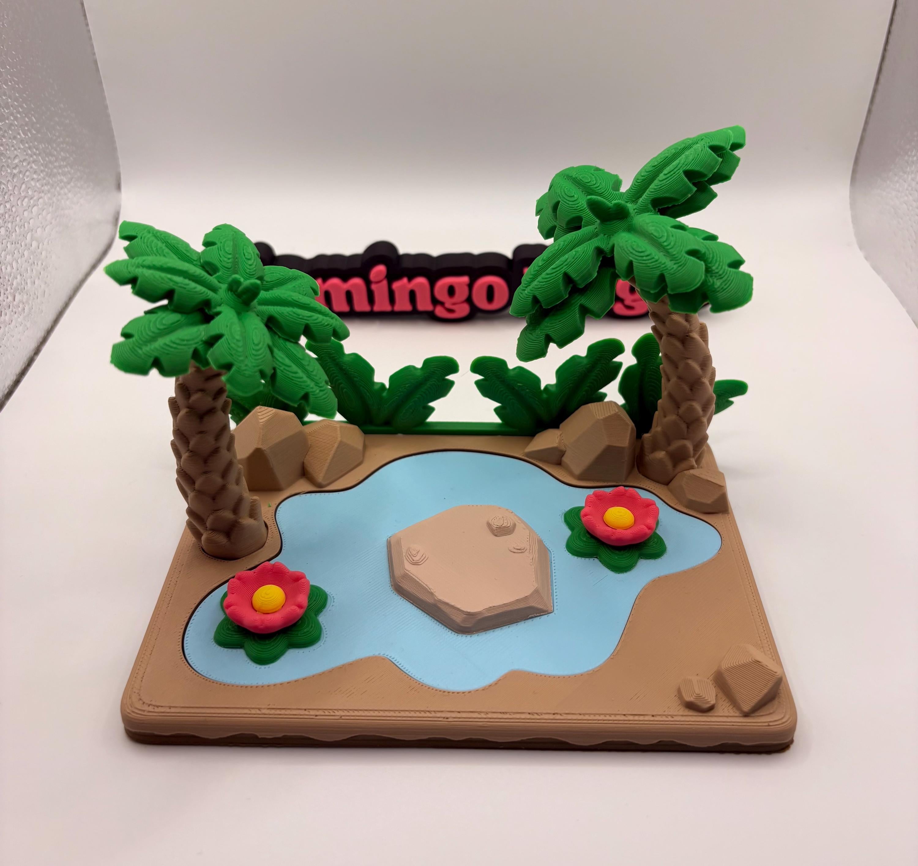 Flamingo Lagoon Playset