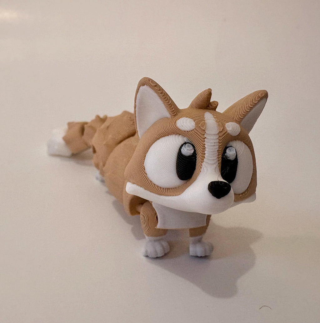 PocketPets – Mini 3D Printed Articulated Animals – Fidget Desk Companions