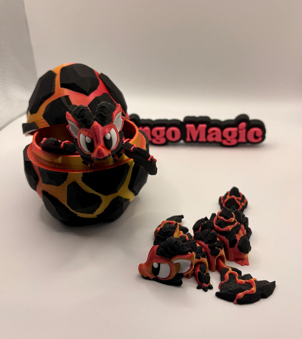 Lava Flow Dragon & Egg