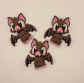 Bat Cave Display – 3D Printed Bat Figurines with Cave Scene | Cute Gothic Decor | Halloween Decor | Desk Shelf Display | Bat Lover Gift