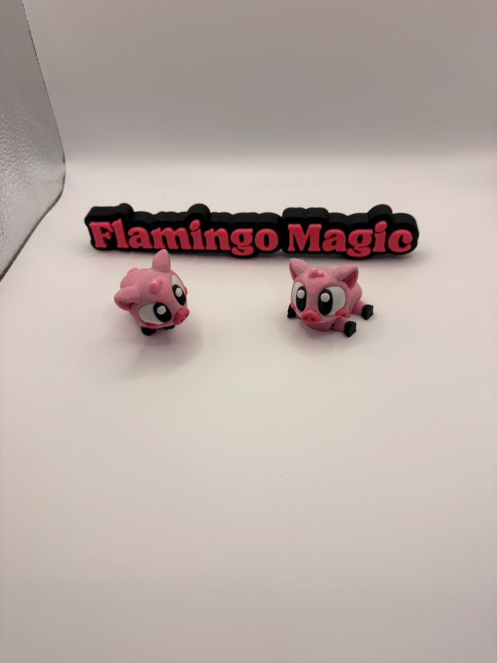 Pig Barn Tank Playset • 3D Printed Mini Farm Scene • Cute Pig Figurines • Tank + 2 Pigs or Pigs Only • Farm Decor Gift