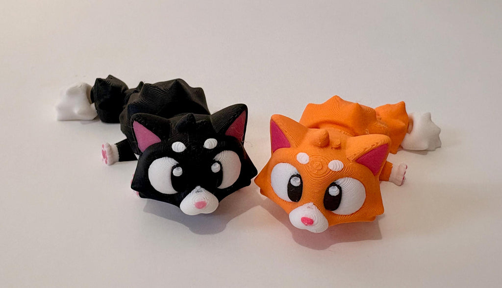 PocketPets – Mini 3D Printed Articulated Animals – Fidget Desk Companions
